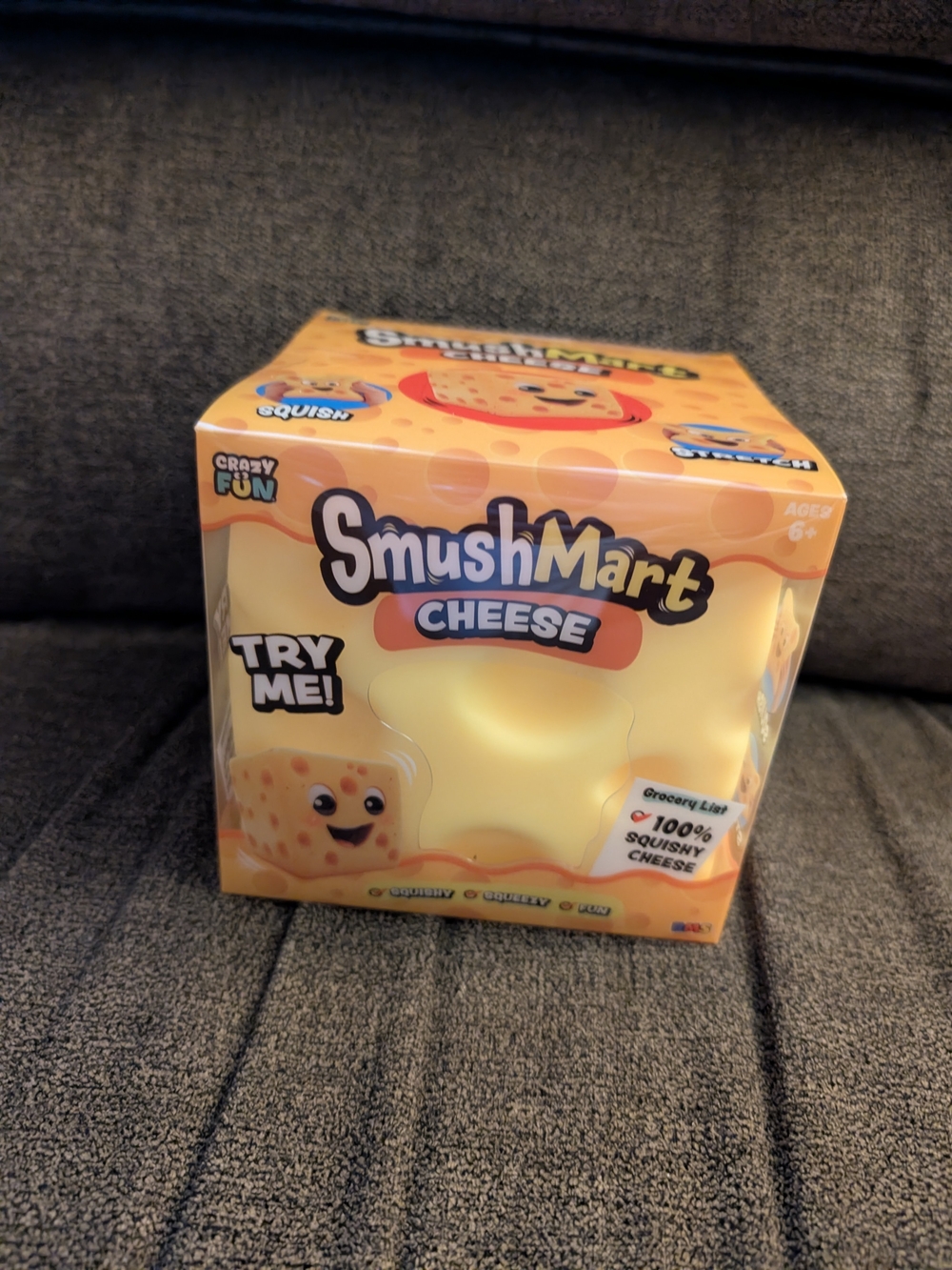 Smushmart Cheese Squishy